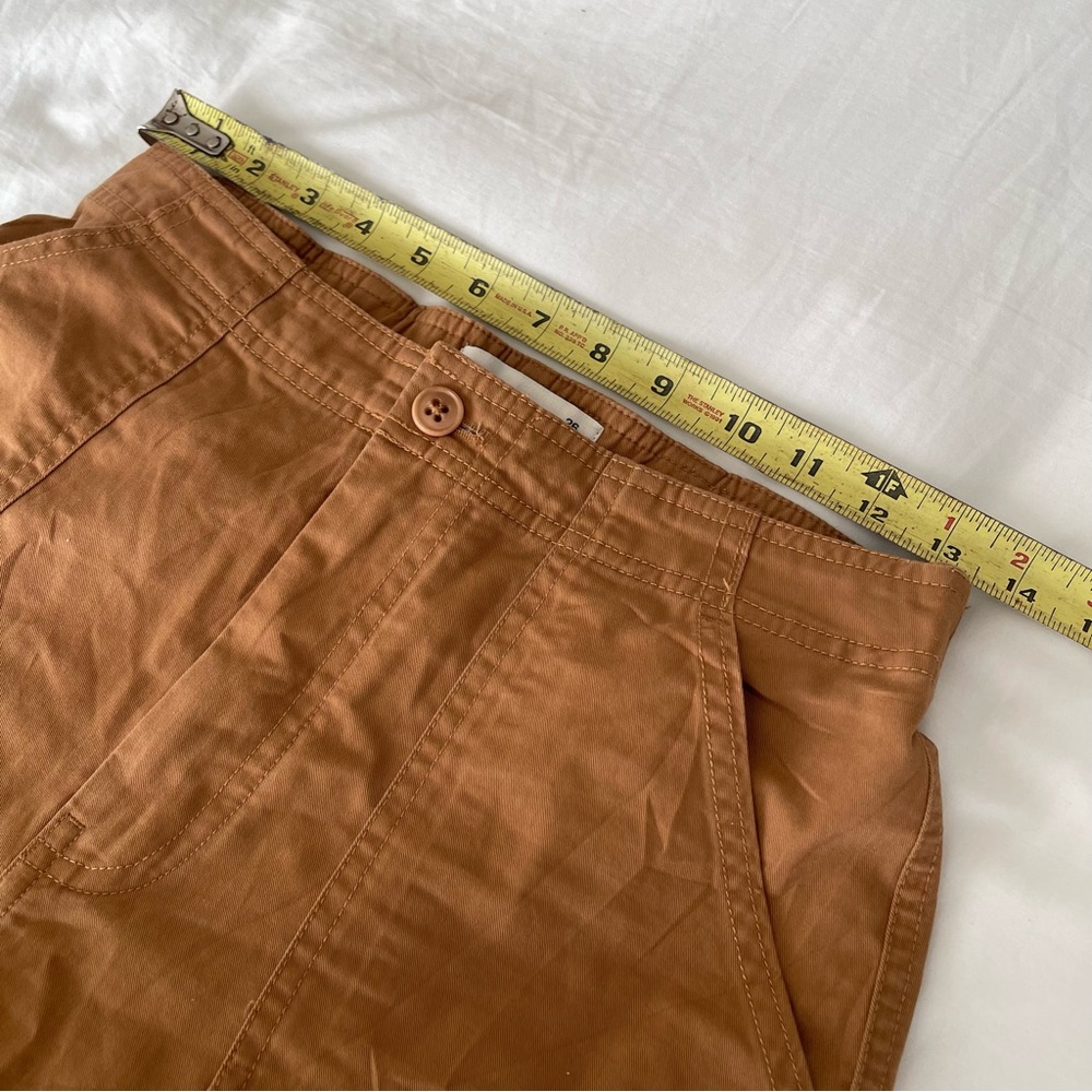 Abercrombie And Fitch Relaxed Fit High Waisted Cargo Pants 100% Cotton Sz 26/2 - Picture 12 of 13